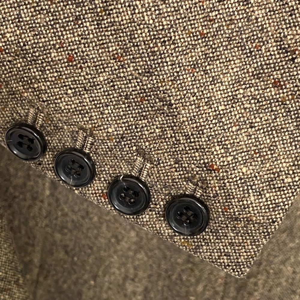 Ann Taylor blazer faux fur removable collar - Picture 3 of 10